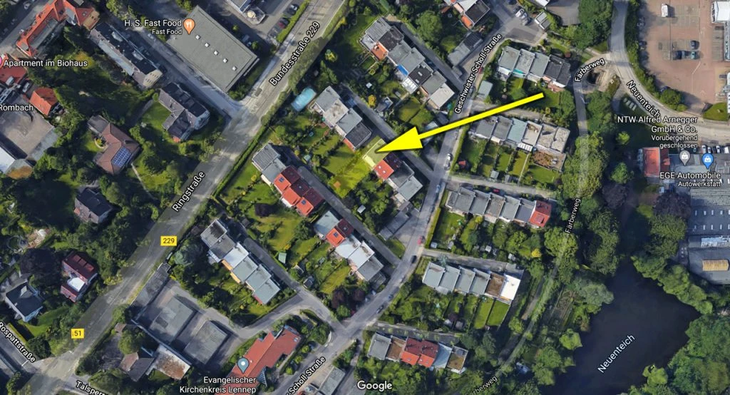 Haus Garten Millionär Carsten Jahn, Geschwister-Scholl-Straße 39, 42897 Remscheid Lennep